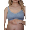 Топ для кормления с baby клипсами Rita Голубой